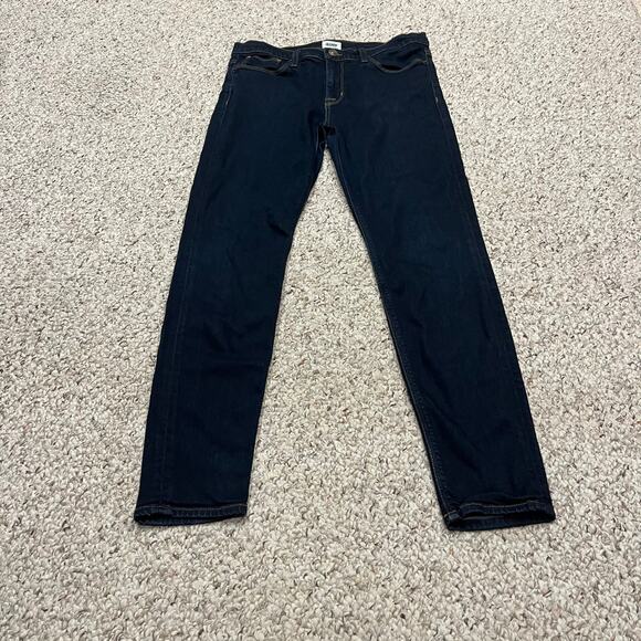 Hudson Dark Wash Skinny Jeans Sz 30 Casual Denim Stretch - Picture 1 of 8
